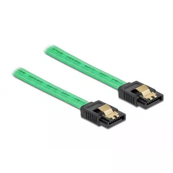 SATA kábel DeLOCK 82069 0,5 m SATA 7-pin zelená