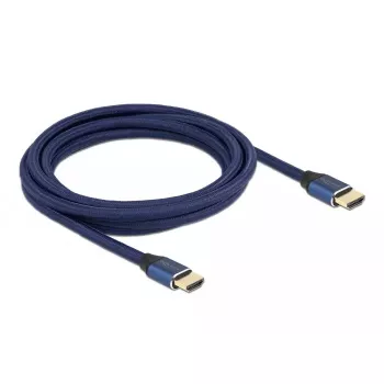 HDMI kábel DeLOCK Ultra High Speed 48 Gbps 8K 60 Hz modrý 3 m