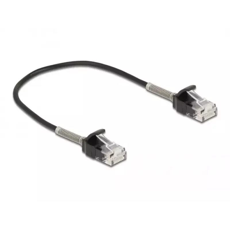 Sieťový kábel RJ45 konektor samec na RJ45 konektor samec s ochranou proti ohybu DeLOCK 87014