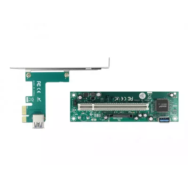 DeLOCK riser karta PCI Express x1 na PCI 32-bit slot 60 cm kábel