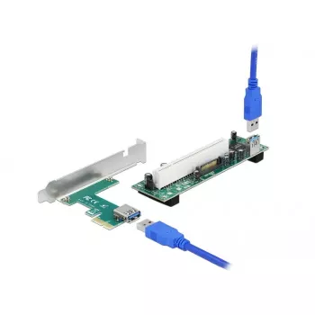 DeLOCK riser karta PCI Express x1 na PCI 32-bit slot 60 cm kábel