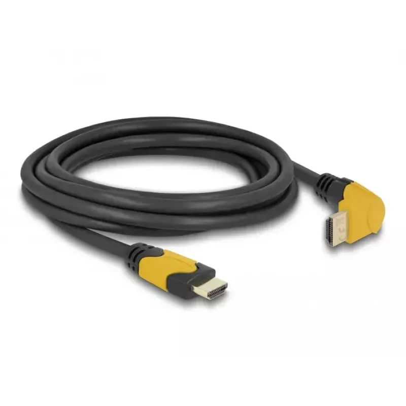 HDMI kábel DeLOCK 86990 3 m HDMI Type-A Standard čierny žltý