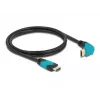 HDMI kábel DeLOCK 86991 1 m HDMI Type-A Standard čierny modrý