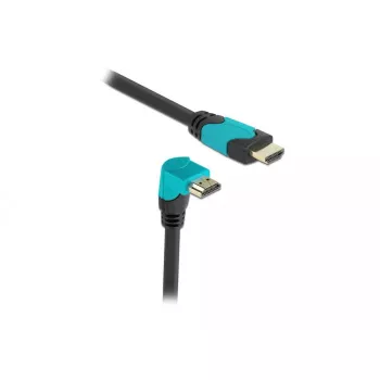 HDMI kábel DeLOCK 86991 1 m HDMI Type-A Standard čierny modrý