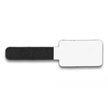 DeLOCK mini suchý zips držiak na káble 90 mm x 24 mm samolepiaci 10 ks čierny