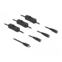 USB Type-C konektor samec na 3 x DC 5,5 x 2,1 mm konektor samica kábel DeLOCK 86801