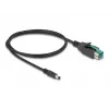 DeLOCK PoweredUSB kábel konektor samec 12 V na DC 5,5 x 2,5 mm konektor samec 2 m