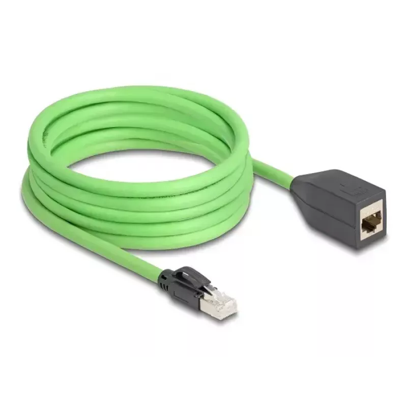 Sieťový kábel DeLOCK 80882 RJ-45 Cat6a 5m zelený