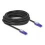 Sieťový kábel DeLOCK 80930 RJ-45 Cat6 7,5 m čierny fialový
