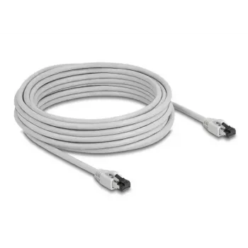 Sieťový kábel DeLOCK 80564 RJ-45 Cat8.1 10 m sivý