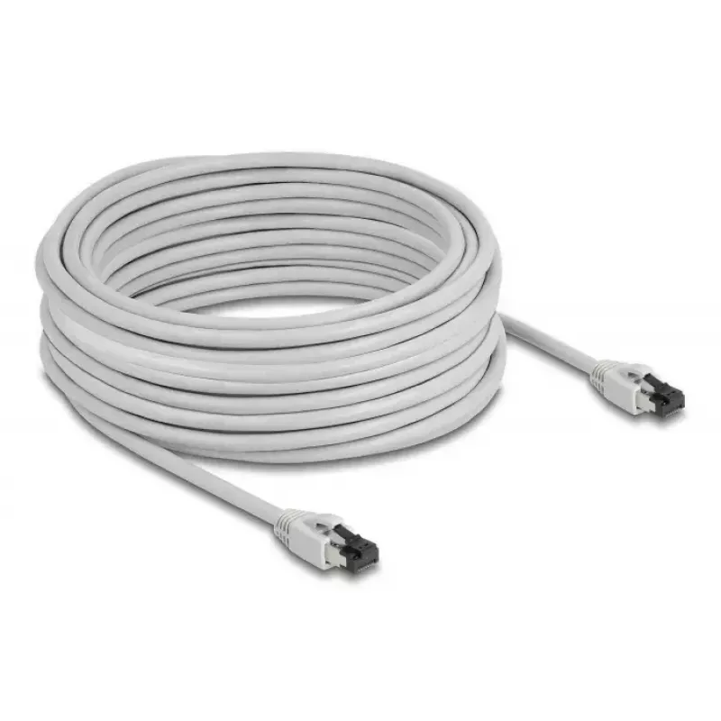 Sieťový kábel DeLOCK 80565 RJ-45 Cat8.1 15 m sivý