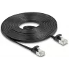 Sieťový kábel DeLOCK 81167 RJ-45 Cat6a 5 m čierny