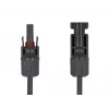 Kábel DeLOCK DL4 solárny kábel 6 mm² konektor samec na konektor samica 3 m čierny