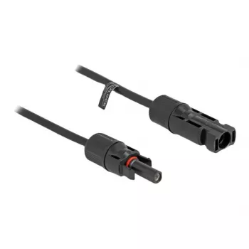 Kábel DeLOCK DL4 solárny kábel 4 mm² konektor samec na konektor samica 3 m čierny