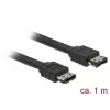 SATA kábel DeLOCK 85640 1 m eSATA čierny