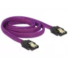 SATA kábel DeLOCK 83692 1 m SATA 7-kolík fialový