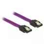 SATA kábel DeLOCK 83692 1 m SATA 7-kolík fialový