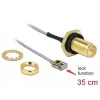 Koaxiálny kábel DeLOCK 90292 0,3 m RP-SMA MHF I LK