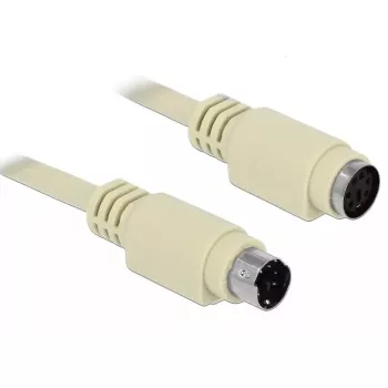 PS/2 kábel DeLOCK 85805 1,8 m 6-kolík Mini-DIN béžový