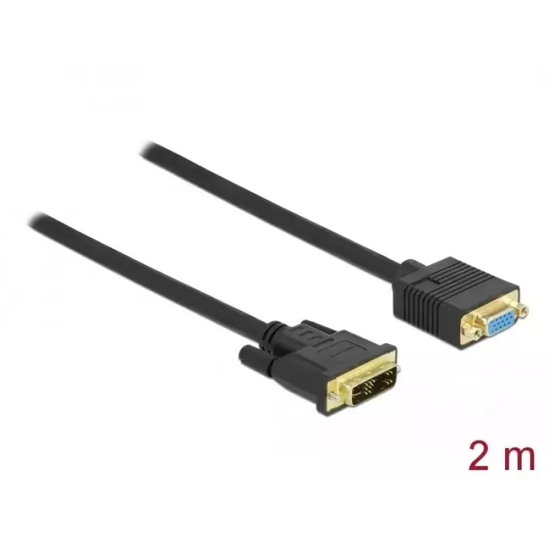 DVI na VGA kábel DeLOCK 86753 2 m