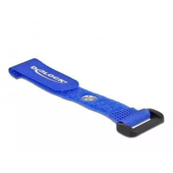Suchý zips na káble DeLOCK 19539 modrá 150 mm 20 mm 5 ks
