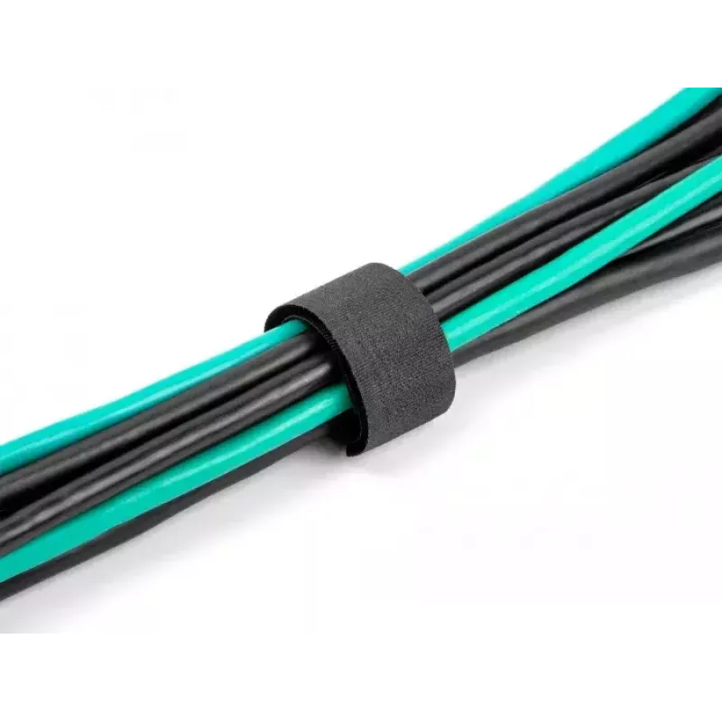 Suchý zips na káble DeLOCK 19110 180x20mm čierny 10 ks