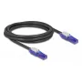Sieťový kábel DeLOCK 80927 RJ-45 Cat6 2 m čierny fialový