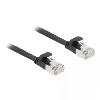 Sieťový kábel DeLOCK 81164 RJ-45 Cat6a 1,5 m čierny