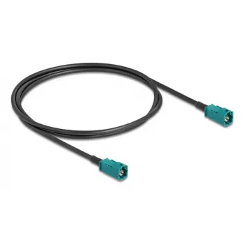 Koaxiálny kábel DELOCK 90678 HSD Z na HSD Z, 1 m, čierny/modrý