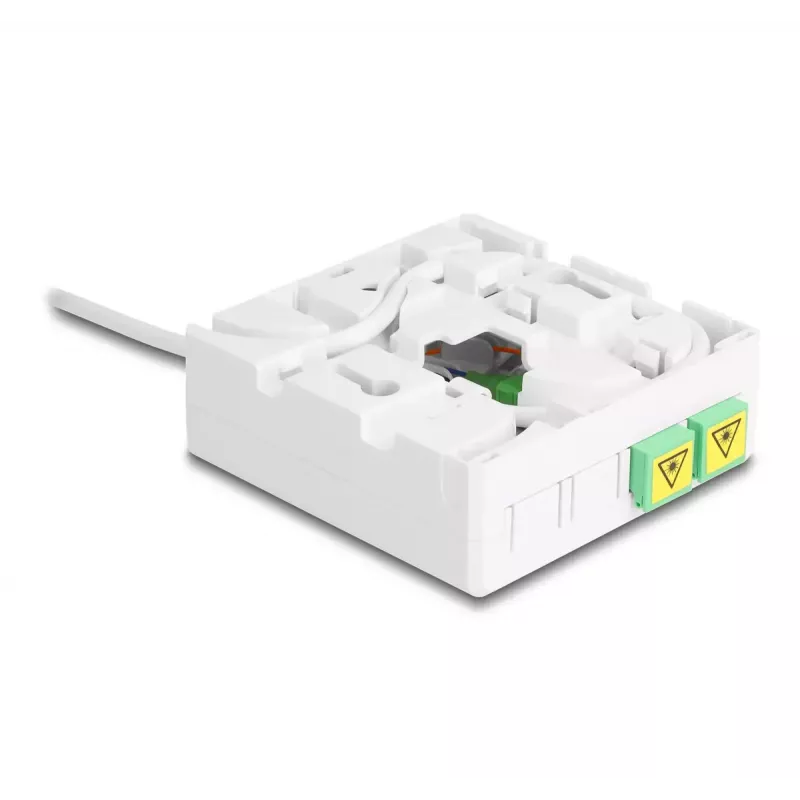 DeLOCK optická zásuvka 2 x SC/APC Simplex 40 m