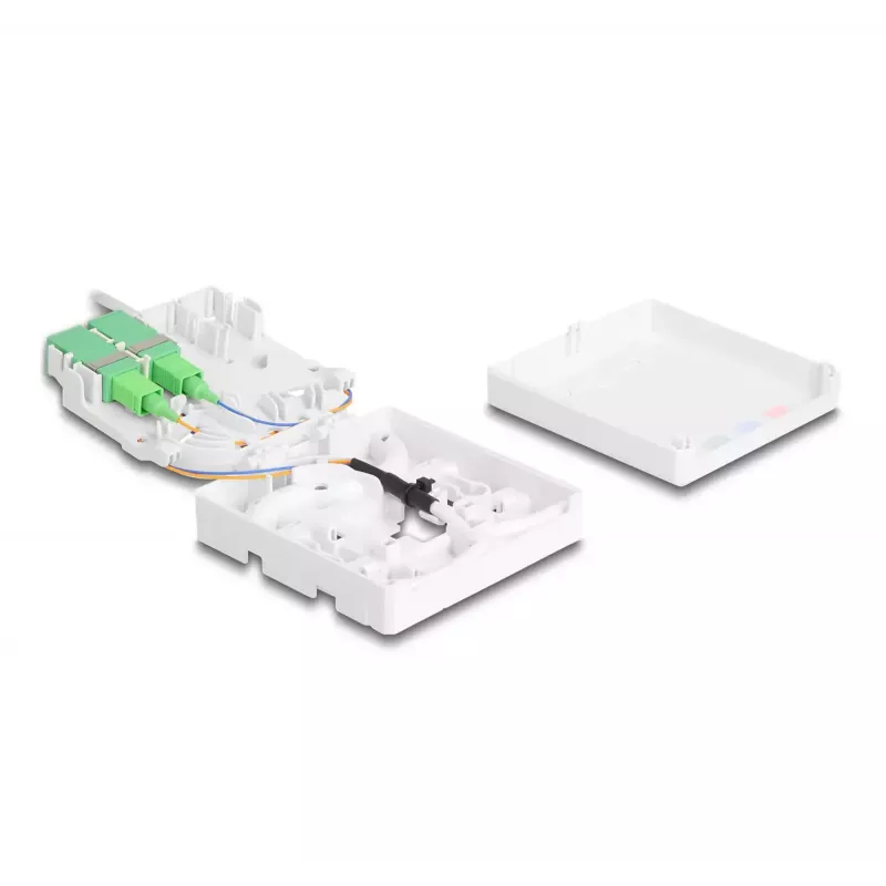 DeLOCK optická zásuvka 2 x SC/APC Simplex 40 m