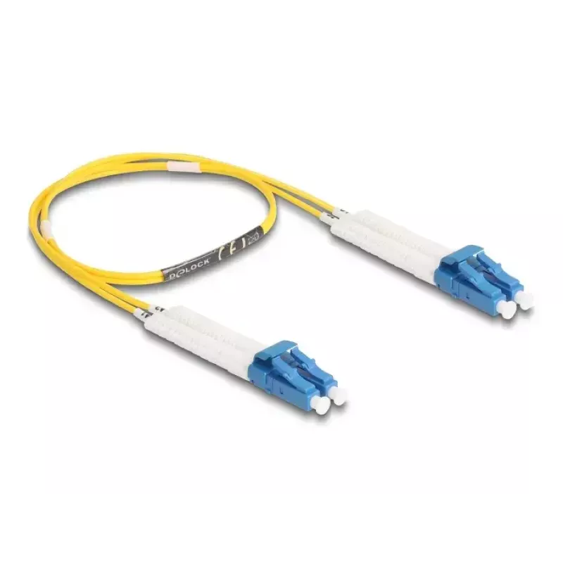 Optický kábel DeLOCK 88068 LC Duplex LC Duplex OS2 0,5m