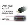 USB kábel DeLOCK 83851 USB 2.0 3m USB A Micro-USB B čierny