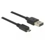 USB kábel DeLOCK 83851 USB 2.0 3m USB A Micro-USB B čierny
