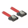 SATA kábel DeLOCK 0,5 m SATA III 7-pólový červený