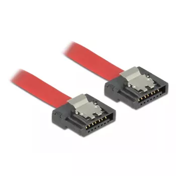 SATA kábel DeLOCK 0,5 m SATA III 7-pólový červený