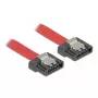 SATA kábel DeLOCK 0,5 m SATA III 7-pólový červený