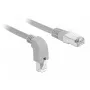 Sieťový kábel DeLOCK 85874 RJ-45 Cat6a 1 m sivý