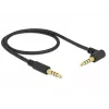 Audio kábel DeLOCK 85607 0,5 m 3,5 mm čierny