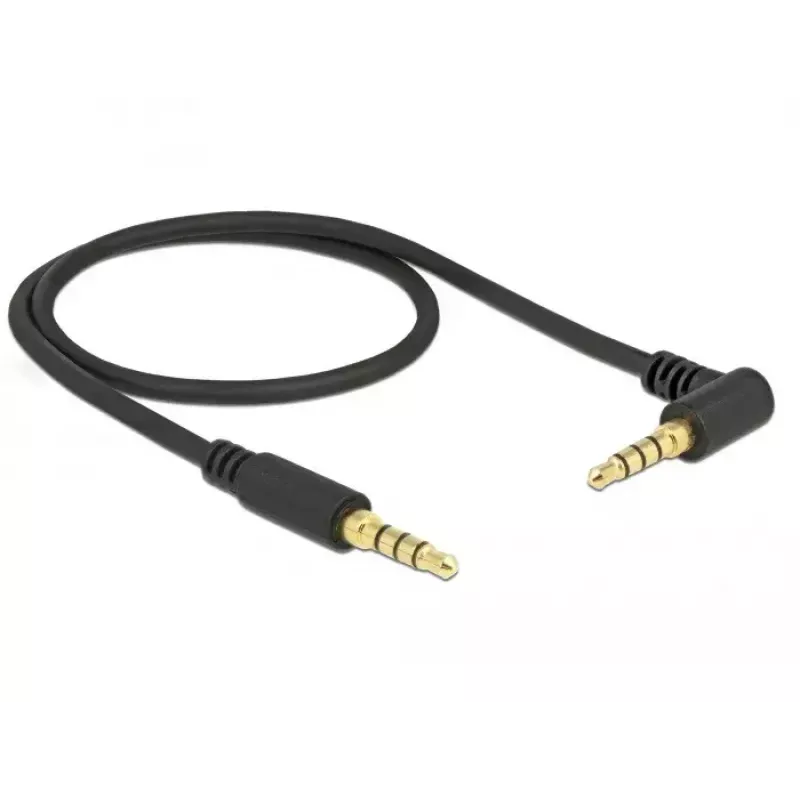Audio kábel DeLOCK 85607 0,5 m 3,5 mm čierny
