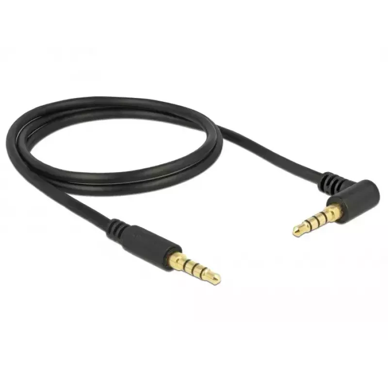 Audio kábel DeLOCK 85610 1 m 3,5 mm čierny