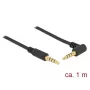 Audio kábel DeLOCK 85610 1 m 3,5 mm čierny