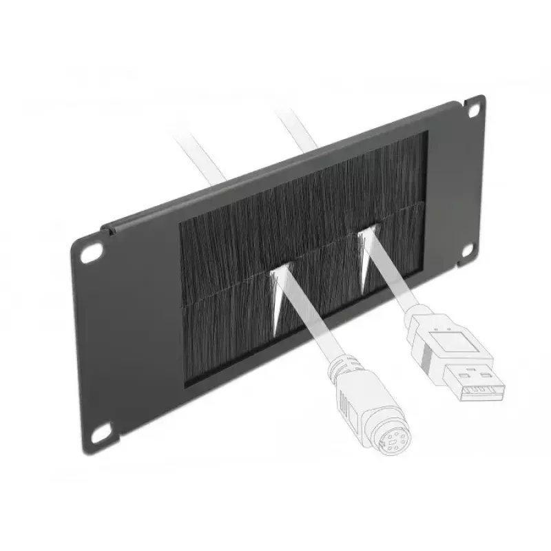 Kefový panel DeLOCK 10