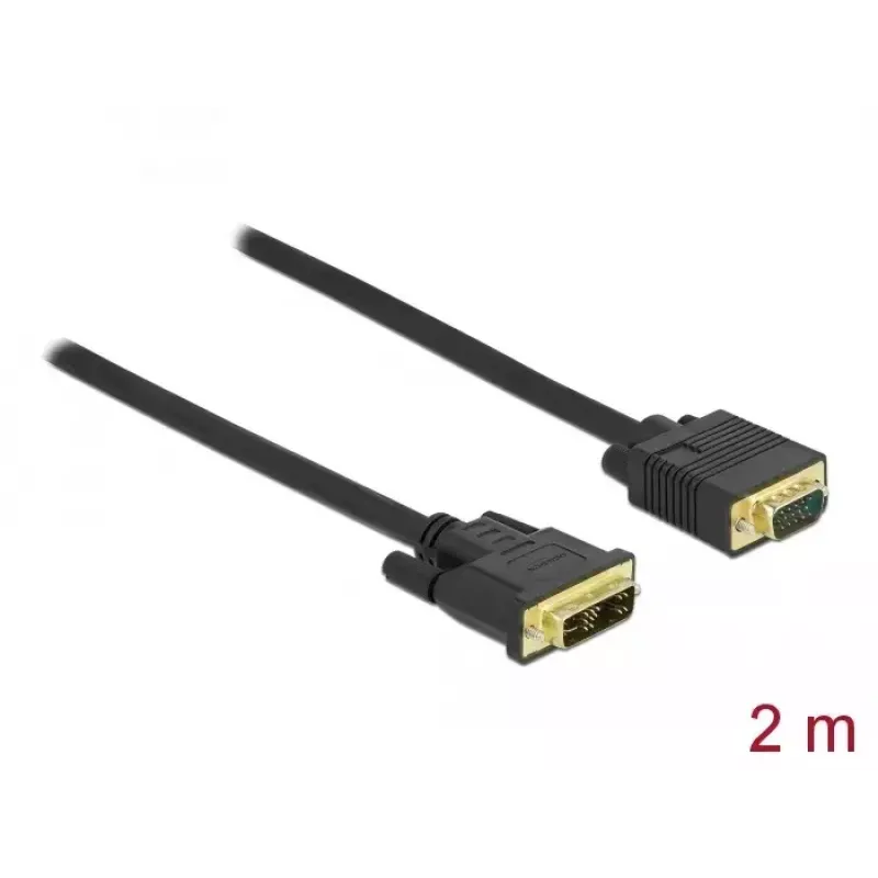 DVI na VGA kábel DeLOCK 86749 2 m