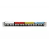 Patch panel DeLOCK 19 palcov 24 portov s vodičom káblov