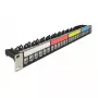 Patch panel DeLOCK 19 palcov 24 portov s vodičom káblov