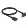 Predlžovací DisplayPort kábel DeLOCK 90° zahnutý nadol 8K 1 m