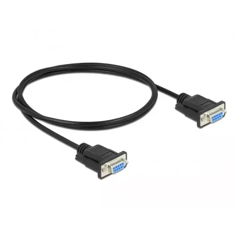 Sériový kábel DeLOCK 87786 čierny 1 m DB-9