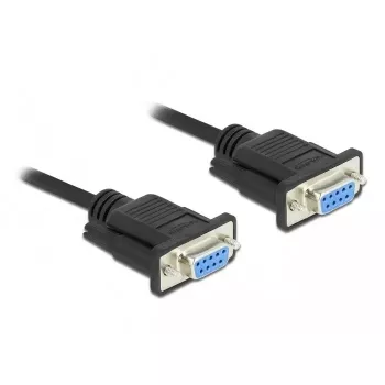 Sériový kábel DeLOCK 87786 čierny 1 m DB-9