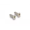 DeLOCK káblová priechodka s kefou a 2 x RJ45 Keystone modul Cat.6 hliník